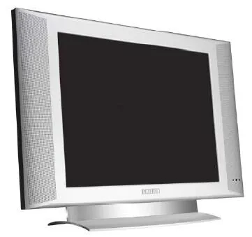 Philips 20" LCD Flat Gümüş TV