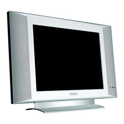 Philips 15" LCD flat Crystal Clear XGA Gümüş TV