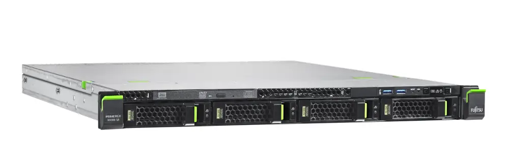 Fujitsu PRIMERGY RX100 S8 VFY:R1008SC010IN + S26361-F2567-L301 Server