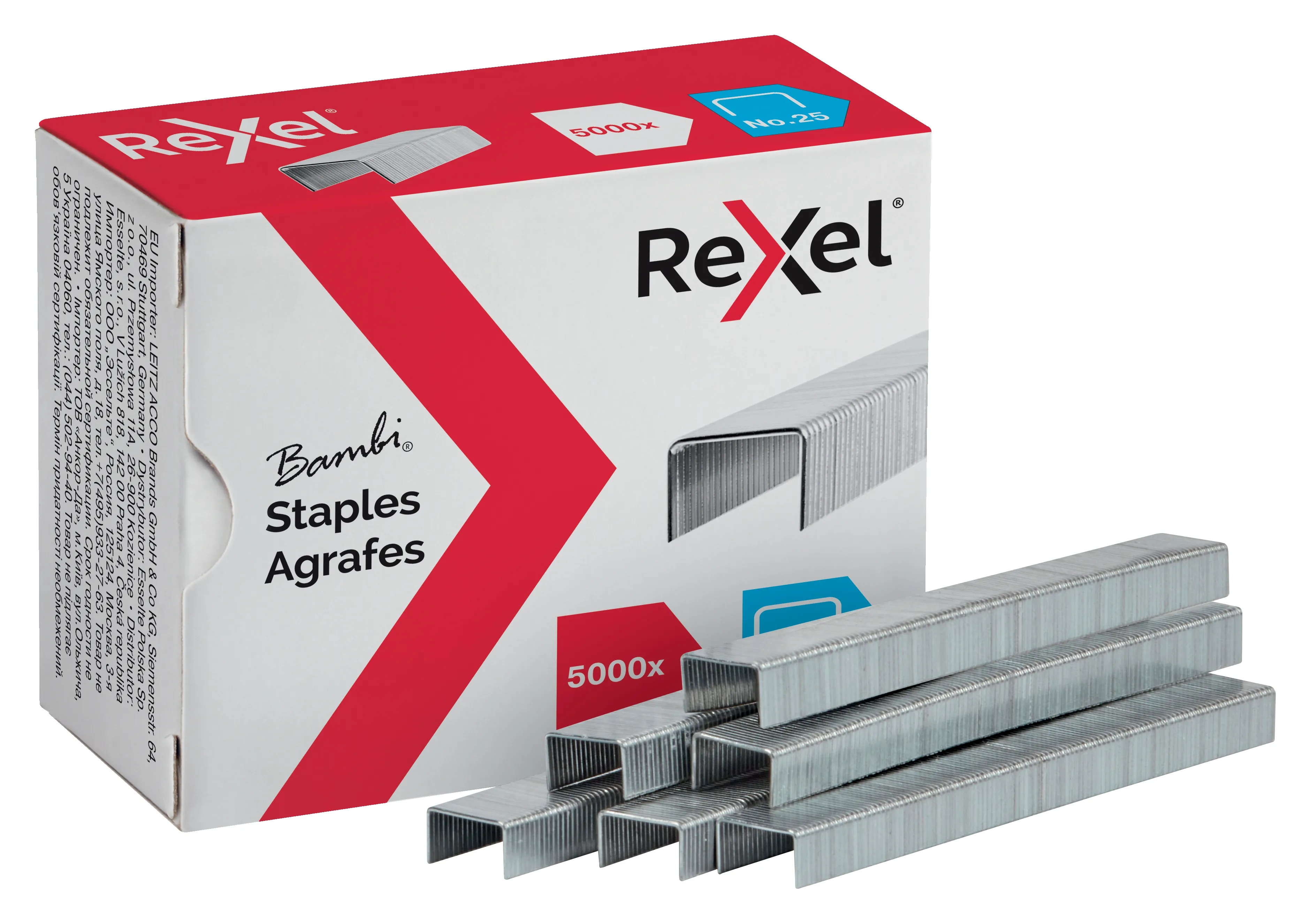 Rexel 5025 Zımba paketi Zımba Telleri